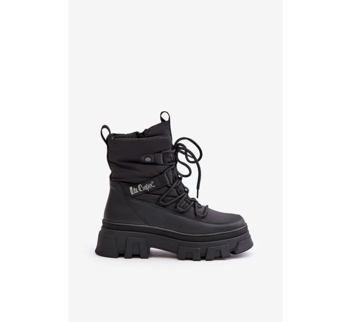 Dámské Sněhule Na Zip Lee Cooper LCJ-24-47-3144 Černé