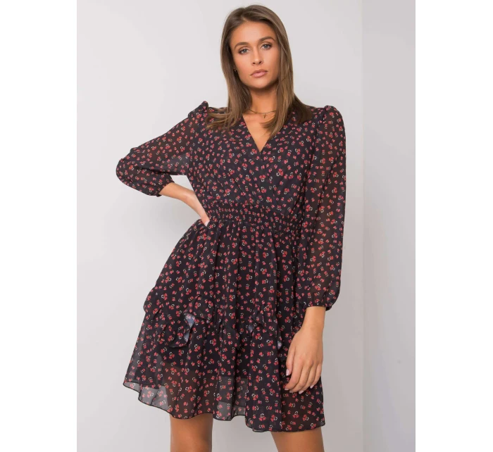 Šaty TW SK BI 0928 2.23 černá a červená