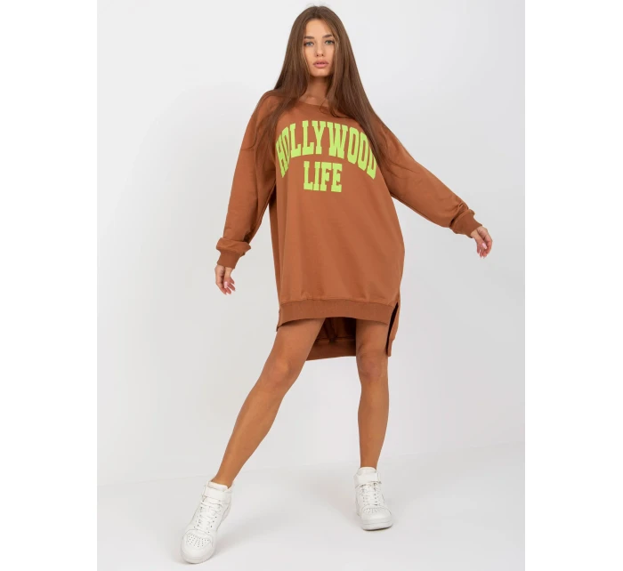 Mikina VI BL 3102.01P světle hnědá