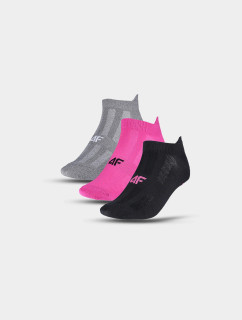 Dámské sportovní ponožky pod kotník (3pack) 4F - multibarevné