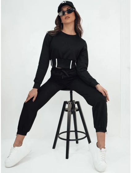 Dámský teplákový komplet KEILI black FashionStreet AY1008