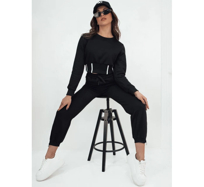 Dámský teplákový komplet KEILI black FashionStreet AY1008