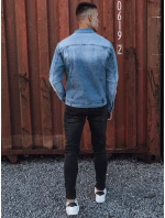 Pánská džínová bunda modrá Dstreet model 21980247 - FashionStreet