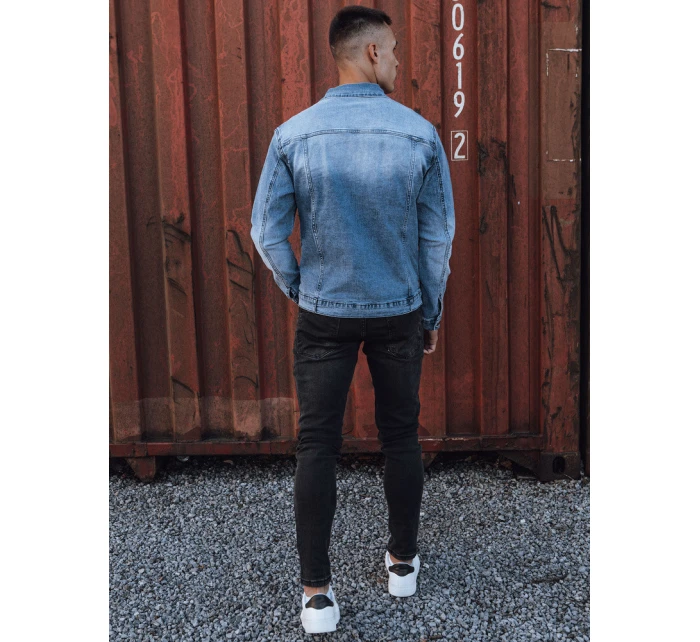 Pánská džínová bunda modrá Dstreet model 21980247 - FashionStreet