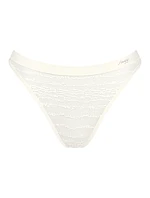 Dámská tanga FREE Evolve String Lace - WHITE - bílé 0003 - SLOGGI