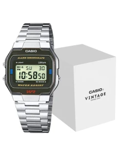 CASIO A163WA-1QES Unisex hodinky + BOX