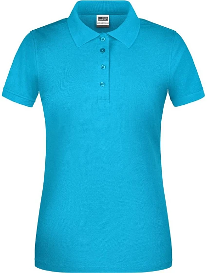 JN Dámské pracovní bio piqué polo 02.0 turquoise model 22529575 - Daiber JN Dámské pracovní bio piqué polo 02.0 turquoise model 22529575 - Daiber