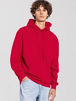 Fruit of the Loom Iconic 250 Hooded Sweat Mikina s kapucí 16.2294 red
