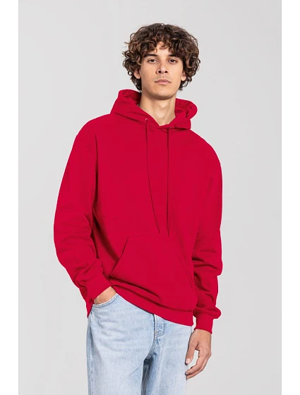 Fruit of the Loom Iconic 250 Hooded Sweat Mikina s kapucí 16.2294 red Fruit of the Loom Iconic 250 Hooded Sweat Mikina s kapucí 16.2294 red