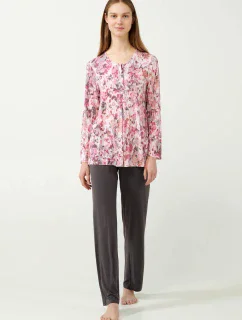 Květinové dámské pyžamo model 20515502 - Vamp