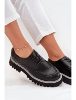 Dámské Mokasíny Se Šněrováním Big Star model 21705295 Černé - Big Star Shoes