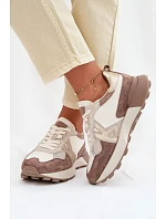 Dámské semišové tenisky Kobbo 66954 béžové Dámské semišové tenisky Kobbo 66954 béžové