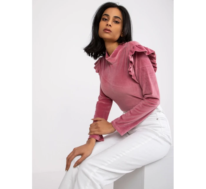 Halenka DHJ BZ 6533B.85 tmavě růžová