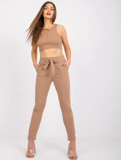 Tepláky RV DR model 17293378 světle hnědá - FPrice