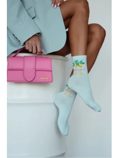 Dámské ponožky LIMONCELLO – mátové