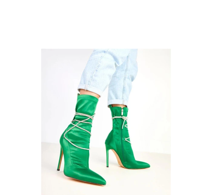 Boty na podpatku  model 217944 Solea