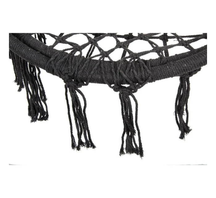 Závěsné sedadlo DRAGON HAMMOCK 80x60 cm tmavě šedé barvy