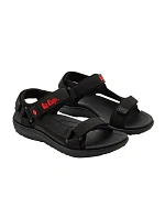 Lee Cooper dámské boty na suchý zip sandály na léto plážové lehké černé dámské