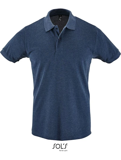 SOL'S Perfect Men Pánské piqué polo 25.1134 heather denim SOL'S Perfect Men Pánské piqué polo 25.1134 heather denim