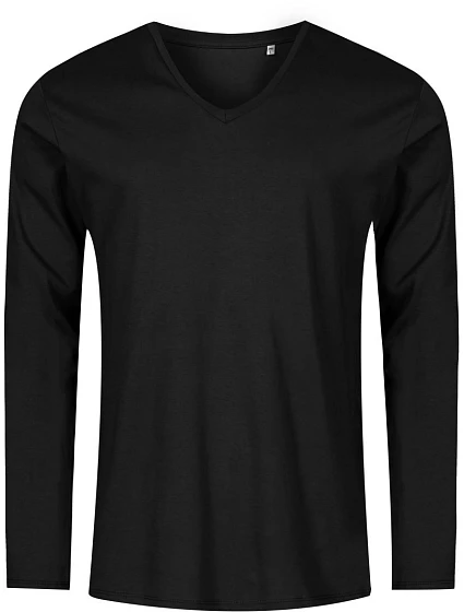 Promodoro 1460 Pánské tričko do V s dl. rukávem - X.O 40.1460 black Promodoro 1460 Pánské tričko do V s dl. rukávem - X.O 40.1460 black