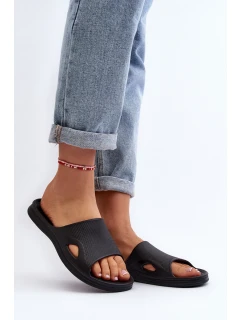 Klasické Černé Dámské Žabky Juniria