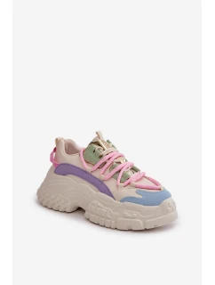 Dámské tenisky na masivní podrážce multikolor Nevela