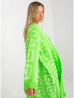 Dámský svetr LC SW model 17650132 fluo zelený - FPrice