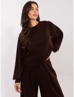 Spodnie MJ SP model 21749893 ciemny brązowy - FPrice