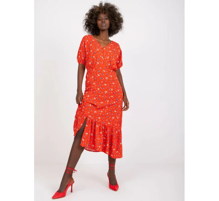 Sukienka RO SK czerwony model 21116677 - FPrice Sukienka RO SK czerwony model 21116677 - FPrice