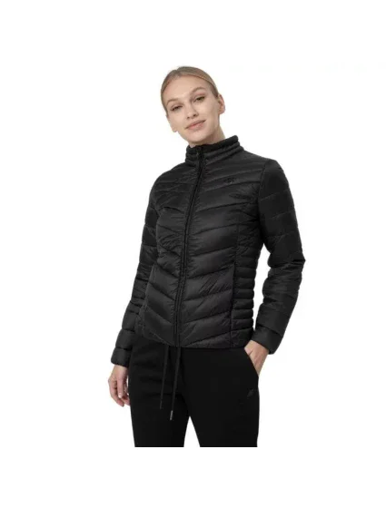 Dámská bunda W H4Z22 KUDP002 20S černá - 4F Dámská bunda W H4Z22 KUDP002 20S černá - 4F