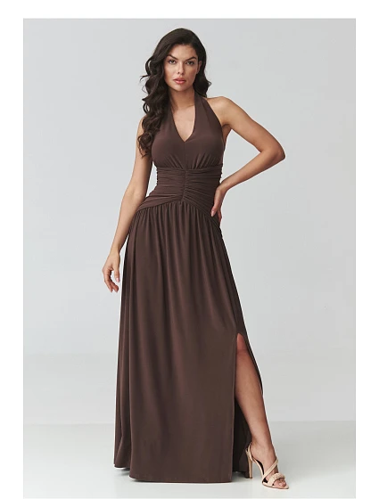 Dlouhé šaty  model 228322 Makadamia