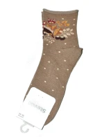 Vzorované netlačící ponožky Steven art.099 35-40