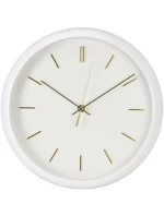 Nástěnné hodiny PP 30x4,5 cm BÍLÉ