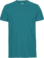 Neutral O 61001 Pánské tričko z bio bavlny 77.6101 teal