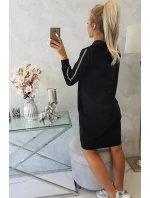 Šaty s model 21752932 potiskem černé - K-Fashion