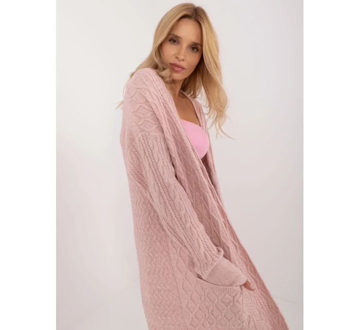 Kardigan AT SW model 20463786 jasny różowy - FPrice