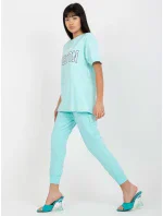 Dámské tričko EM TS 527 1.26X mentolová - FPrice