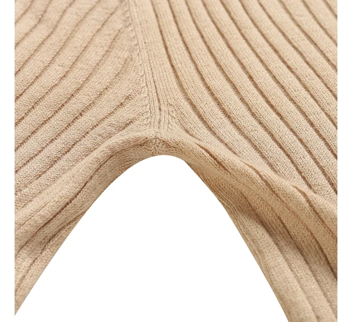 Dámské triko s tříčtvrtečním rukávem nax NAX NOVAKA beige Dámské triko s tříčtvrtečním rukávem nax NAX NOVAKA beige