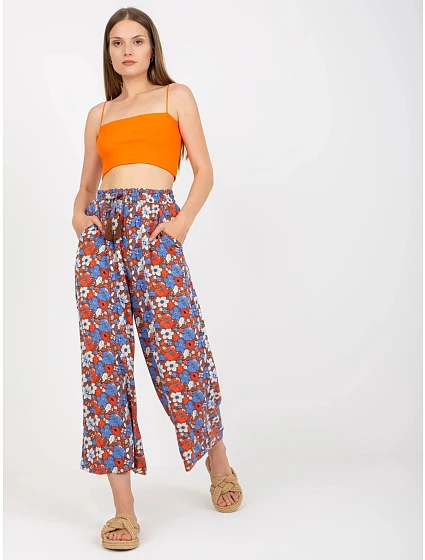 Dámské kalhoty model 20307581 hnědé - Sublevel Dámské kalhoty model 20307581 hnědé - Sublevel