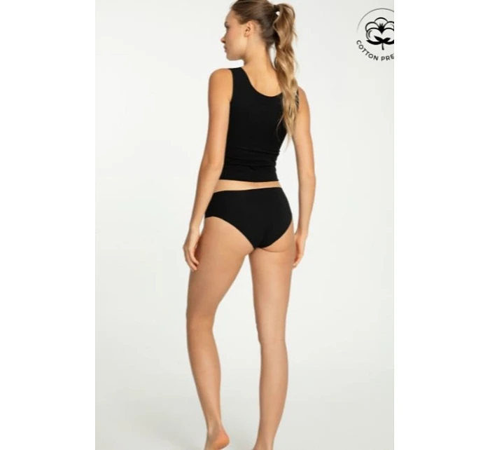 Kalhotky Cotton Mood Classic černé - Julimex Kalhotky Cotton Mood Classic černé - Julimex