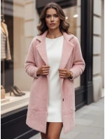 Dámský kabát RITA II růžový Dstreet model 21980442 - FashionStreet Dámský kabát RITA II růžový Dstreet model 21980442 - FashionStreet