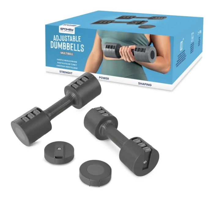 Nastavitelné činky 2x 2,5 kg Spokey Multibell SPK-944195