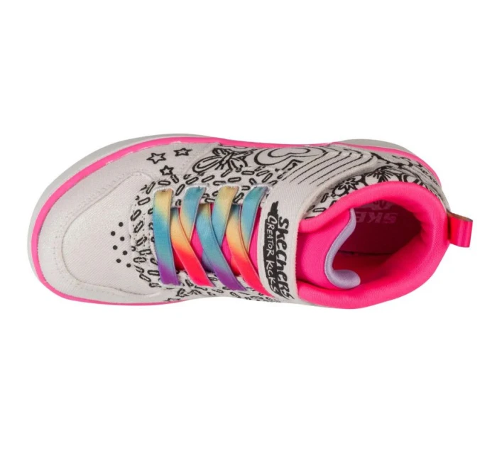 Skechers Sport Court 92 - Color Me Kicks 302213L-WMLT White 27 Skechers Sport Court 92 - Color Me Kicks 302213L-WMLT White 27