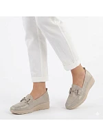 Dámská obuv na platformě, zlatá M.Daszynski model 22068859 - M. Daszyński