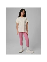 Dívčí hladké tričko 4F 4FJRSS26TTSHF3554-12S dětské