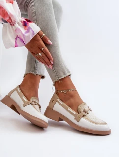 Dámské kožené mokasíny model 21655150 - Maciejka