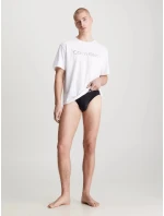 Pánské tričko na spaní S/S CREW NECK 000NM2501E 100 bílé - Calvin Klein