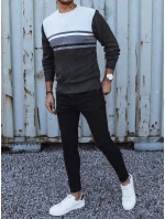 Pánský šedý svetr FashionStreet WX2204