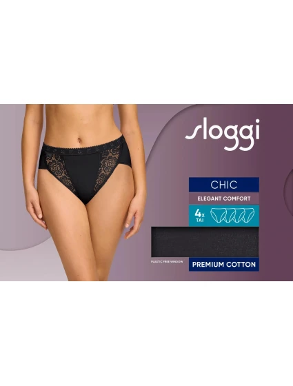Chic Tai model 21999397 BLACK BLACK - Sloggi Chic Tai model 21999397 BLACK BLACK - Sloggi