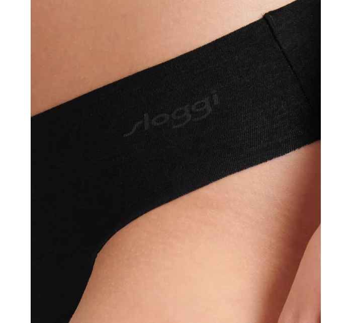 Dámské kalhotky ZERO Modal 2.0 Hipstring - BLACK - černé 0004 - SLOGGI